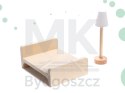 Domek dla lalek drewniany LULILO FLORO boho LED 78cm