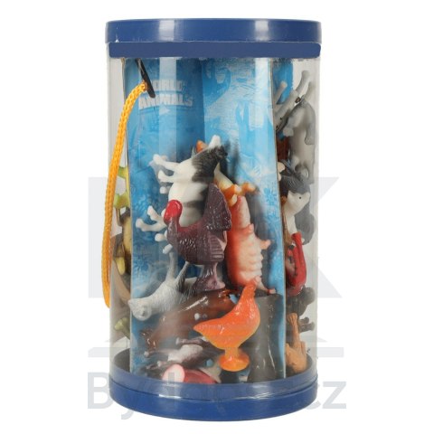 Figurki zwierzęta morskie dzikie zagrodowe dinozaury zestaw mix 48sztuk Figurki zwierzęta morskie dzikie zagrodowe dinozaury zestaw mix 48sztuk