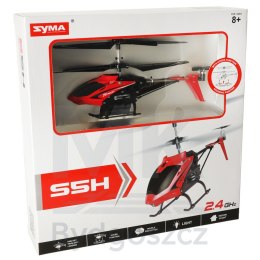 Helikopter zdalnie sterowany na pilota RC SYMA S5H 2.4GHz RTF czerwony