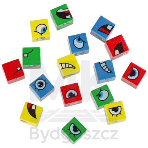 Klocki kreatywne montessori wyzwania zmieniające twarz emocje Klocki kreatywne montessori wyzwania zmieniające twarz emocje