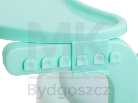 Krzesełko stolik do karmienia i zabawy miętowy Krzesełko stolik do karmienia i zabawy miętowy
