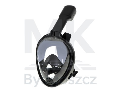 Maska do snurkowania pełna składana L/XL czarna Maska do snurkowania pełna składana L/XL czarna