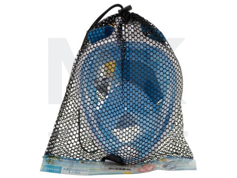 Maska do snurkowania pełna składana L/XL niebieska Maska do snurkowania pełna składana L/XL niebieska