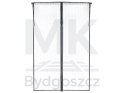 Moskitiera siatka magnetyczna na drzwi 160x230cm CZARNA