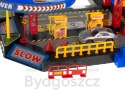 Parking samochodowy garaż wielopoziomowy piętrowy stacja benzynowa myjnia