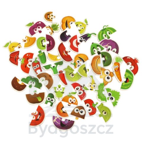 Puzzle w puszce owoce/warzywa 25 puzzli Puzzle w puszce owoce/warzywa 25 puzzli