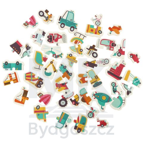 Puzzle w puszce pojazdy 24 puzzle Puzzle w puszce pojazdy 24 puzzle