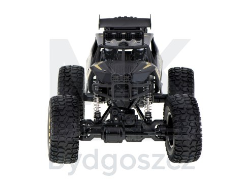 Samochód zdalnie sterowany 2,4GHz 1:8 51cm metal czarny Samochód zdalnie sterowany 2,4GHz 1:8 51cm metal czarny