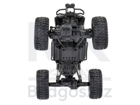 Samochód zdalnie sterowany 2,4GHz 1:8 51cm metal czarny Samochód zdalnie sterowany 2,4GHz 1:8 51cm metal czarny