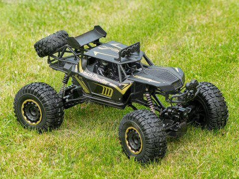 Samochód zdalnie sterowany 2,4GHz 1:8 51cm metal czarny Samochód zdalnie sterowany 2,4GHz 1:8 51cm metal czarny