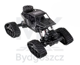 Samochód zdalnie sterowany na pilota RC Rock Crawler 4x4 LHC012 auto 2w1 czarny