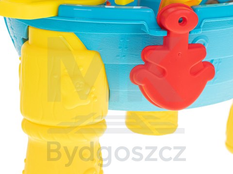 Stolik wodny do kąpieli piaskownica statek pirat / 25el. Stolik wodny do kąpieli piaskownica statek pirat / 25el.
