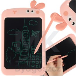 Tablet graficzny do rysowania dla dzieci znikopis tablica ekran LCD 8,5' królik róż