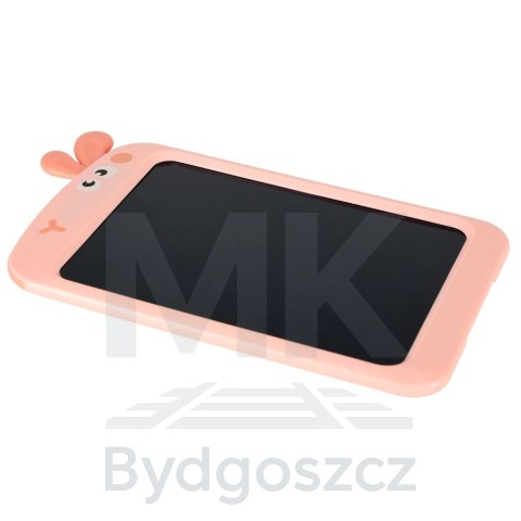 Tablet graficzny do rysowania dla dzieci znikopis tablica ekran LCD 8,5' królik róż Tablet graficzny do rysowania dla dzieci znikopis tablica ekran LCD 8,5' królik róż