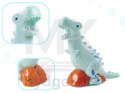 Tor zjeżdżalnia wyścig dinozaurów tor dinozaur ruchome schody światła dźwięk