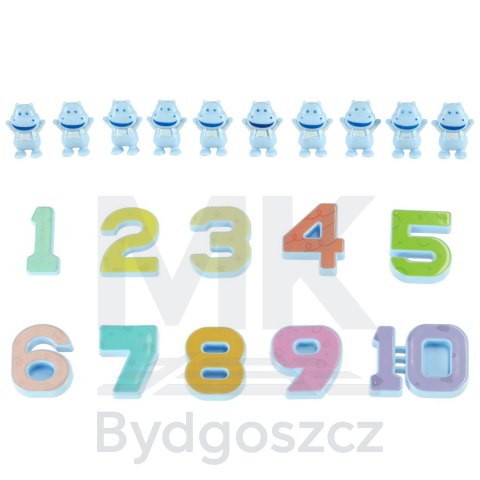 Waga szalkowa edukacyjna nauka liczenia hipopotam mini Waga szalkowa edukacyjna nauka liczenia hipopotam mini