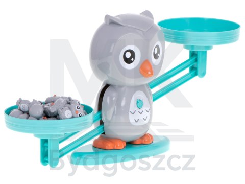 Waga szalkowa edukacyjna nauka liczenia sowa duża