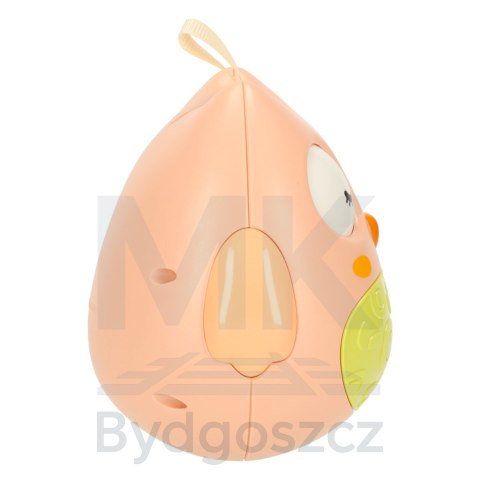 Wańka wstańka sowa sensoryczna kiwajka różowa Wańka wstańka sowa sensoryczna kiwajka różowa