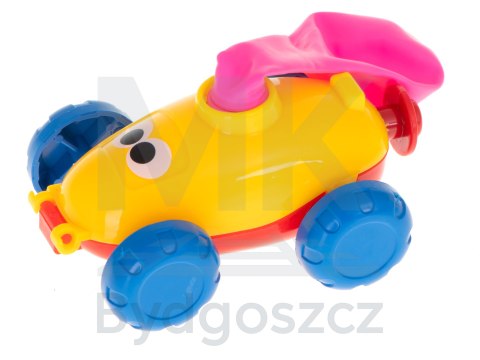 Wyrzutnia balonów XXL samochód aerodynamiczny potwór pompka 15 elementów Wyrzutnia balonów XXL samochód aerodynamiczny potwór pompka 15 elementów