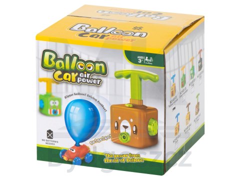 Wyrzutnia balonów XXL samochód aerodynamiczny potwór pompka 15 elementów Wyrzutnia balonów XXL samochód aerodynamiczny potwór pompka 15 elementów