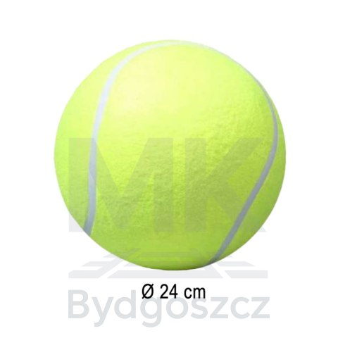 Zabawka dla psa piłka tenisowa gigant XXL 24cm Zabawka dla psa piłka tenisowa gigant XXL 24cm