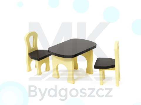 Domek dla lalek drewniany MDF mebelki 122cm XXL LED Domek dla lalek drewniany MDF mebelki 122cm XXL LED