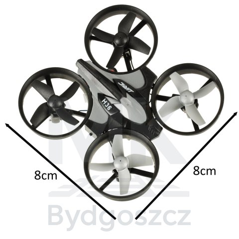 Dron RC JJRC H36 min 2.4GHz 4CH 6 axis czarny Dron RC JJRC H36 min 2.4GHz 4CH 6 axis czarny
