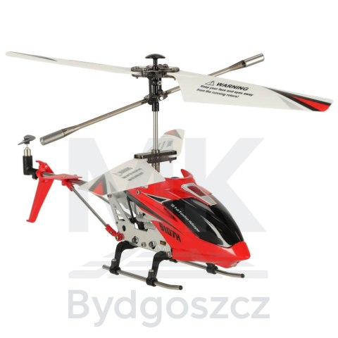 Helikopter zdalnie sterowany na pilota RC SYMA S107H 2.4GHz RTF czerwony Helikopter zdalnie sterowany na pilota RC SYMA S107H 2.4GHz RTF czerwony