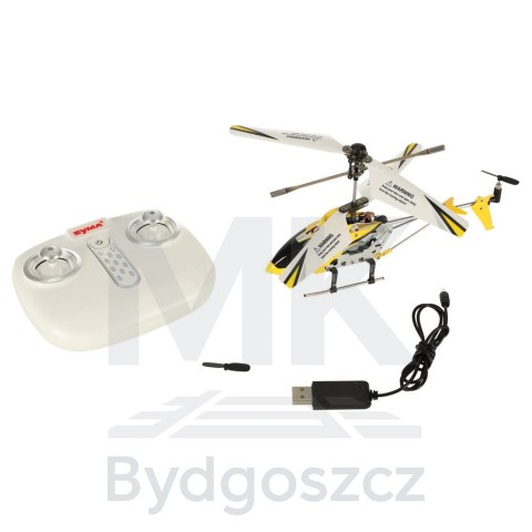 Helikopter zdalnie sterowany na pilota RC SYMA S107H 2.4GHz RTF żółty Helikopter zdalnie sterowany na pilota RC SYMA S107H 2.4GHz RTF żółty