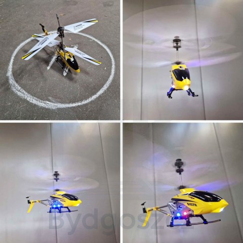 Helikopter zdalnie sterowany na pilota RC SYMA S107H 2.4GHz RTF żółty Helikopter zdalnie sterowany na pilota RC SYMA S107H 2.4GHz RTF żółty