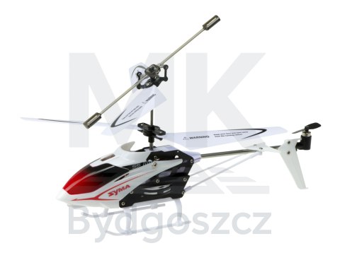 Helikopter zdalnie sterowany na pilota RC SYMA S5 3CH biały Helikopter zdalnie sterowany na pilota RC SYMA S5 3CH biały