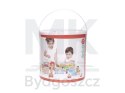 Klocki drewniane edukacyjne miasto puzzle 120el.