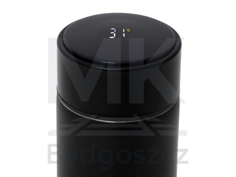 Kubek bidon termiczny termos smart LED 500ml czarny Kubek bidon termiczny termos smart LED 500ml czarny