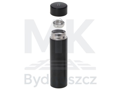 Kubek bidon termiczny termos smart LED 500ml czarny Kubek bidon termiczny termos smart LED 500ml czarny