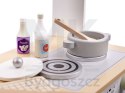 Kuchnia dla dzieci drewniana MDF MODERN CLASSIC akcesoria 82cm