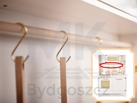 Kuchnia dla dzieci drewniana MDF retro z akcesoriami BOHO 100cm Kuchnia dla dzieci drewniana MDF retro z akcesoriami BOHO 100cm