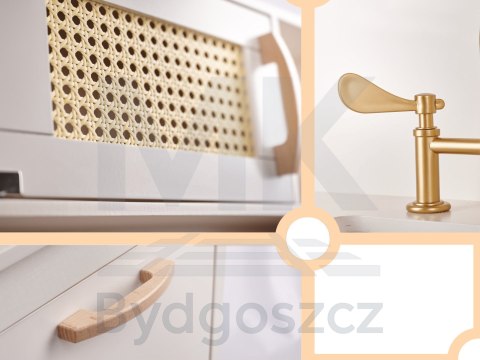 Kuchnia dla dzieci drewniana MDF retro z akcesoriami BOHO 100cm Kuchnia dla dzieci drewniana MDF retro z akcesoriami BOHO 100cm
