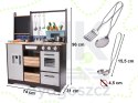 Kuchnia dla dzieci drewniana MDF z akcesoriami LOFT XXL 96cm