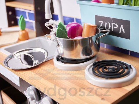 Kuchnia dla dzieci drewniana MDF z akcesoriami LOFT XXL 96cm Kuchnia dla dzieci drewniana MDF z akcesoriami LOFT XXL 96cm