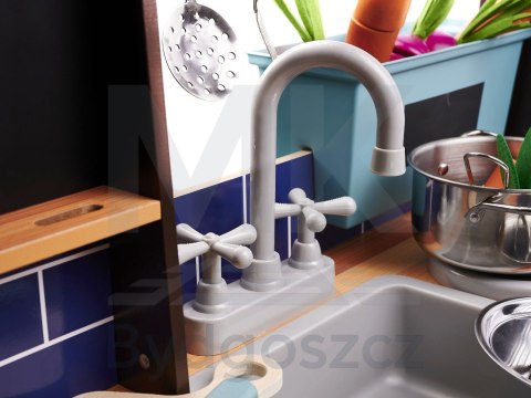 Kuchnia dla dzieci drewniana MDF z akcesoriami LOFT XXL 96cm Kuchnia dla dzieci drewniana MDF z akcesoriami LOFT XXL 96cm
