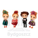 Lalka lalki do domku dla lalek 3 dziewczynki + 1 chłopczyk zestaw 4szt. 12cm
