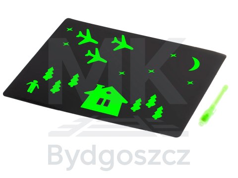 Magiczna tablica do rysowania światłem + długopis UV kreatywny zestaw Magiczna tablica do rysowania światłem + długopis UV kreatywny zestaw