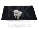 Mata dla psa do samochodu na siedzenie wodoodporna czarna