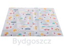 Mata edukacyjna piankowa dwustronna składana ulica las 177 x 158 cm