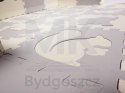 Mata edukacyjna piankowa puzzle szara ecru 36 elementów 150x150cm