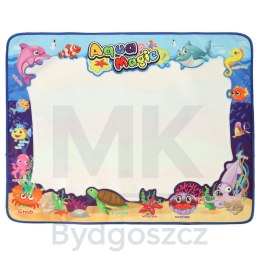 Mata wodna do malowania rysowania wodą XXL pieczątki szablony zestaw 100 x 80 cm