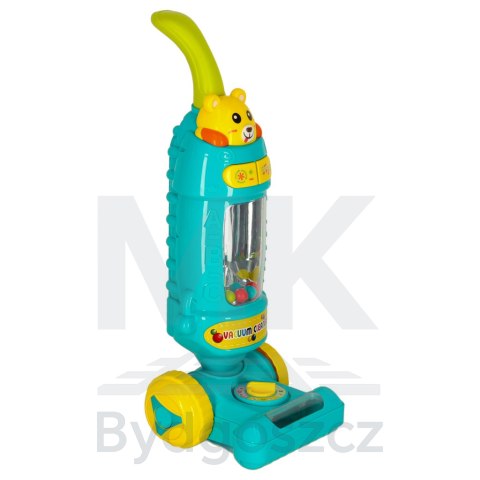 Odkurzacz dla dzieci pionowy interaktywny z dźwiękiem 46cm Odkurzacz dla dzieci pionowy interaktywny z dźwiękiem 46cm