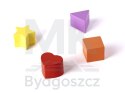 Pchacz chodzik drewniany kostka edukacyjna 6w1