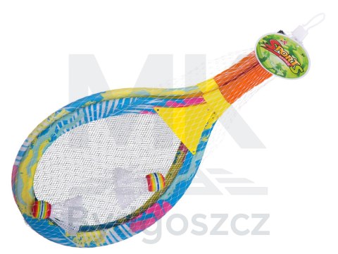 Rakiety tenisowe świecące LED + lotki