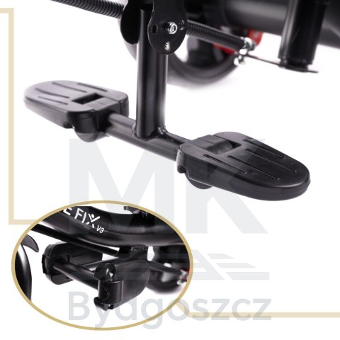 Rowerek trójkołowy Trike Fix Lite rower spacerówka 3w1 obracany 360 wolne koło granatowy Rowerek trójkołowy Trike Fix Lite rower spacerówka 3w1 obracany 360 wolne koło granatowy